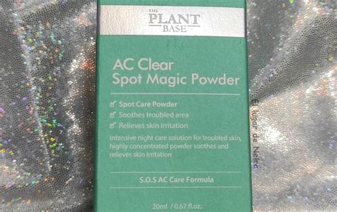The plant base ac clear spot magic powder